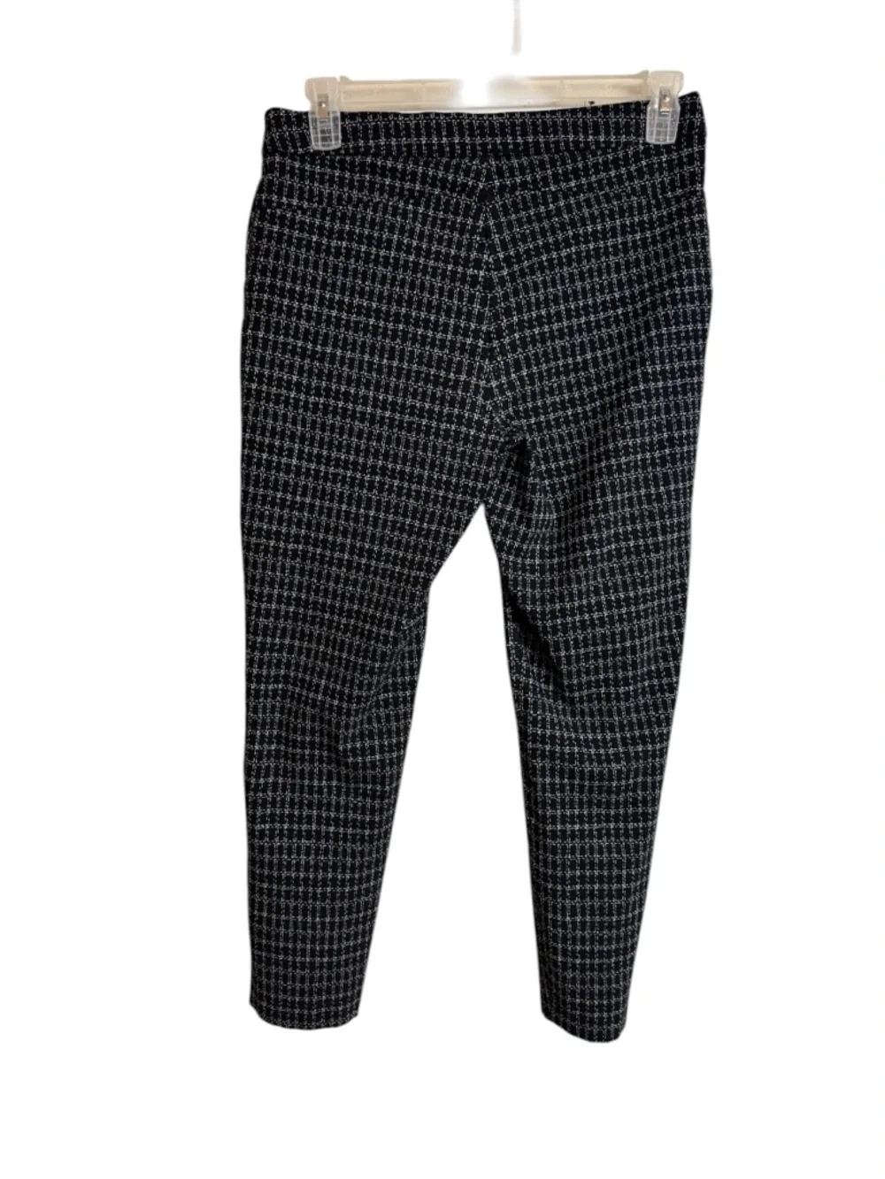 Ellen Tracy SPRING/SUMMER Black/White Ankle Pants LARGE 12/14 #O - Picture 3 of 5